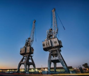 Grúa de muelle para la construcción y reparación de buques Astillero Grúas portuarias Capacidad 5 t -40 t
